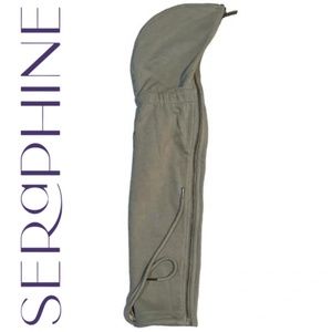 Seraphine Zip Off Green Kangaroo Panel Baby Hoodie Sling